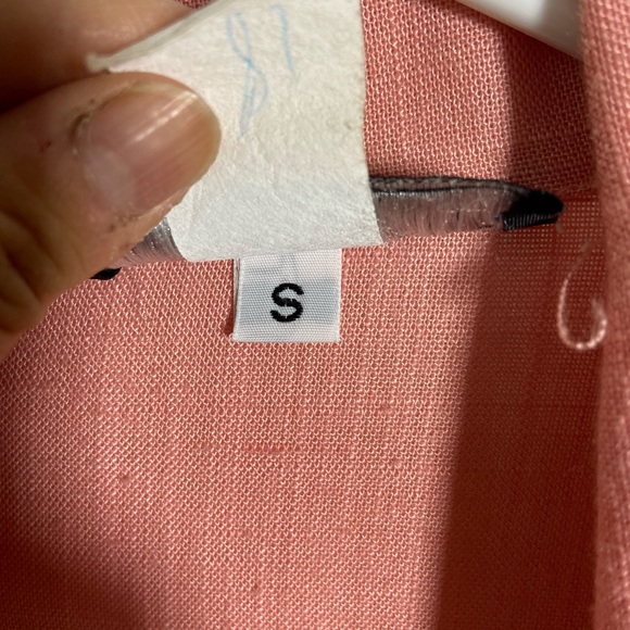 Vintage Reneé Adams Lightweight Baby Pink Blazer - Picture 9 of 9